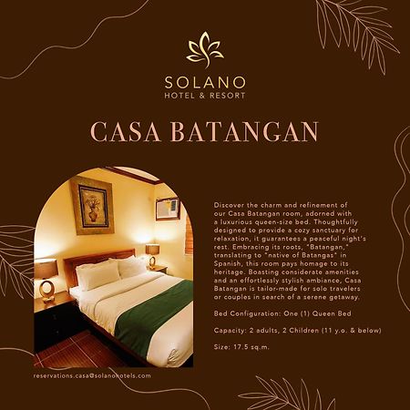 Solano Hotel & Resort At Casa Ysabel Lipa City Dış mekan fotoğraf